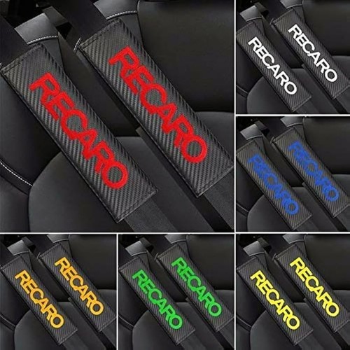 Carbon fibre recaro seat belt - seat,