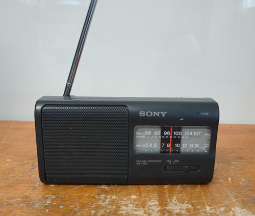Sony portable icf 380 - -, icf-380