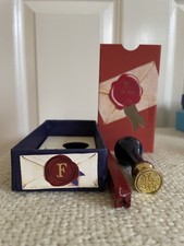 Stuart Houghton Personal Seal Set Letter F Designed In Great Britain incl Wax