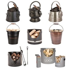 Fireplace Ash Coal Bucket Wood