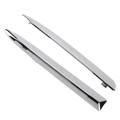 Chrome pair front bumper upper - bumper,