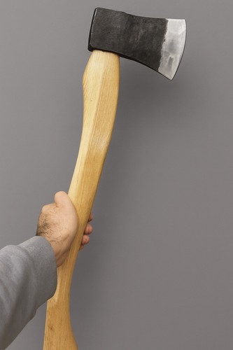 Hand forged wood - forged, splitting
