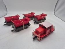Fleischmann 4200 H0 Factory Diesel Locomotive V63-07 + 4 TIPPER WAGONS