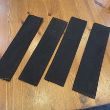 LAND ROVER  TAIL GATE CHAIN SLEEVE COVERS IN BLACK FULL SET OF FOUR