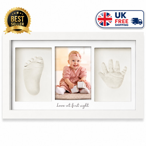 Baby hand foot - foot, print