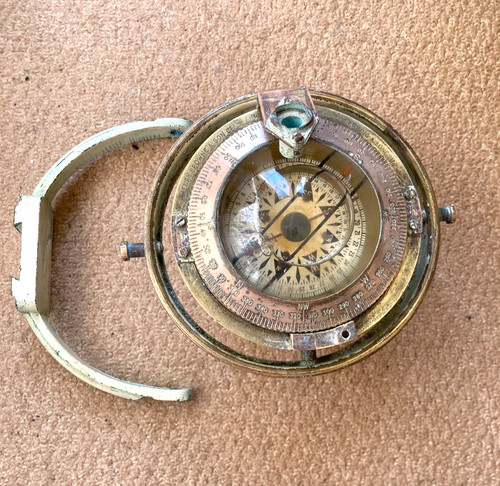 Vintage brass nautical - brass,