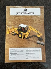 JCB 3CX Sitemaster Leaflet