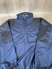 Pringle Golf Performance 1/4 Zip Navy Pullover Windbreaker - Size M