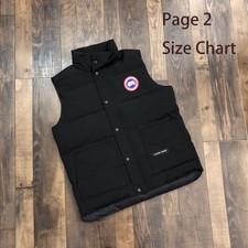 Canada Goose Men's Gilet Black Uk Size S To XXL