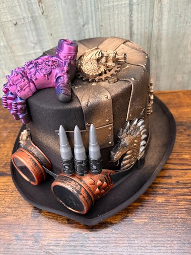 Unique steampunk top hat - unique,