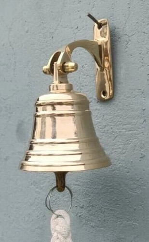 Brass ship bell - brass,