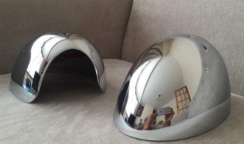 Chrome wing mirror covers fits - chrome,