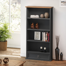 Corona DVD Rack Charcoal