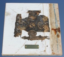 WHITE STAR LINE RMS OLYMPIC 1ST CL TILE & SMOKING RM PLAQUE EX HALTWHISTLE #1