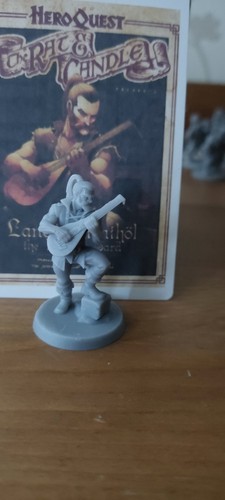 Human bard heroquest resin - human,