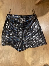 Womens stretch Black & silver