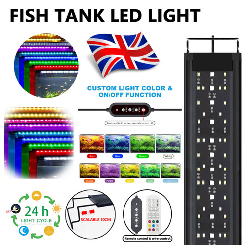 Aquarium fish tank led light - fish,