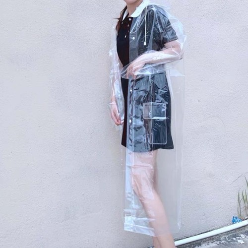 Transparent raincoat fashion - transparent,