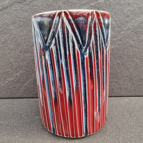 Poole pottery delphis carved - poole,
