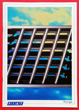 1986 FIAT RANGE Sales Brochure