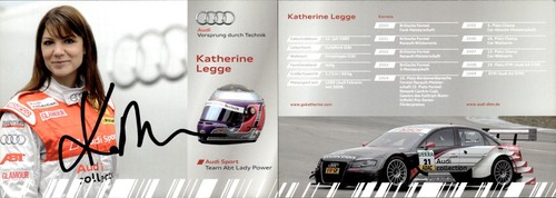 Katherine legge audi sport - legge,