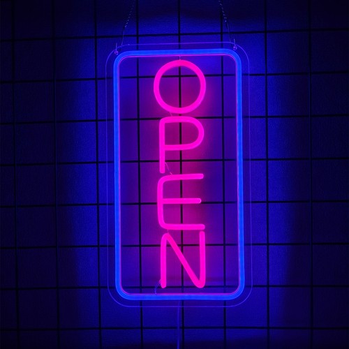 Open neon led sign business - neon,