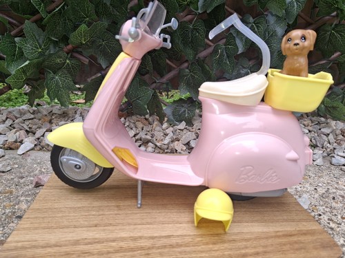 Barbie scooter with dog and - with,