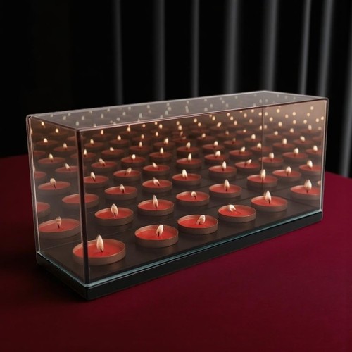 Infinity mirror tea light - infinity,