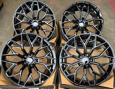 Alloy Wheels 19" CR7 For Ford Grand C Max Focus Kuga Mondeo 5x108 Black