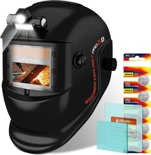 Welding Helmet with Light True