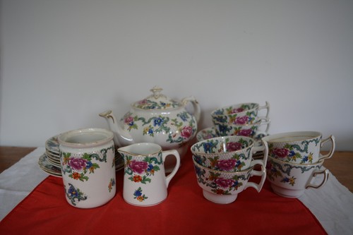 Vintage booths china floradora - china,