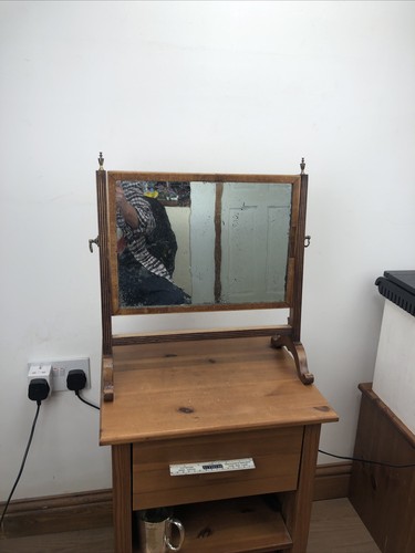 Georgian dressing table - dressing, mirror