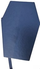 Spooky Box Club Coffin Sketchbook In Red Velvet Bag