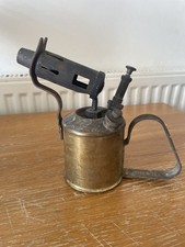 Vintage brass blow torch blow
