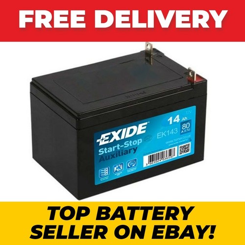 Exide ek143 agm auxiliary car - ek143,