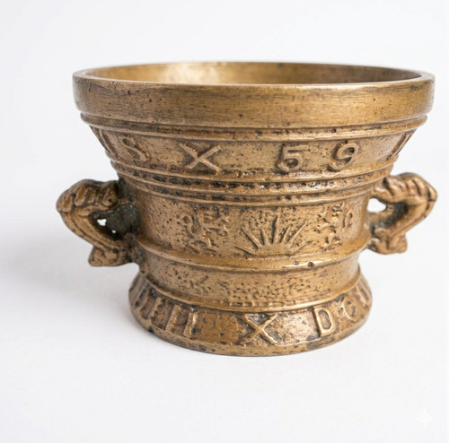 Large antique cast - cast, bronze