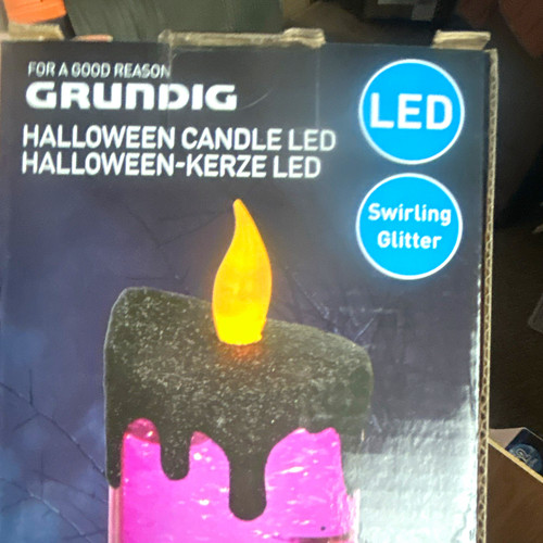 Grundig led candle - grundig, swirling