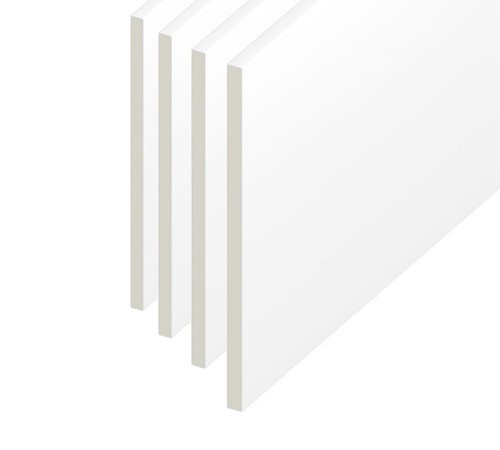 125mm pvc plastic flat board - 125mm,