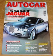 AUTOCAR 9 Sep 2003 – Jag R-D6, BMW M3 CSL, BMW Z4 Hartge, Berger…