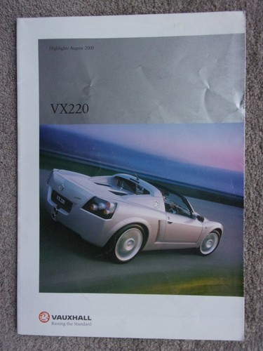 Vauxhall vx220 sports car orig - sports,