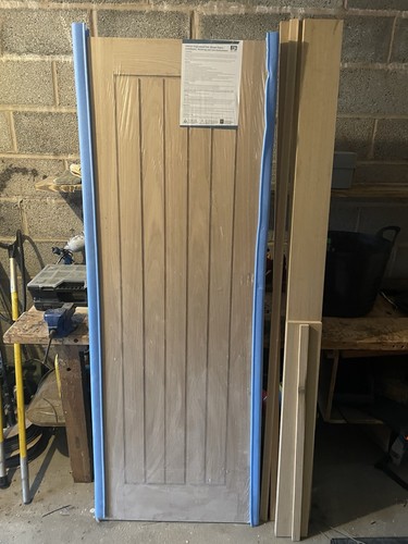 Oak internal door - internal, with