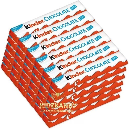 Kinder chocolate medium bars - kinder,