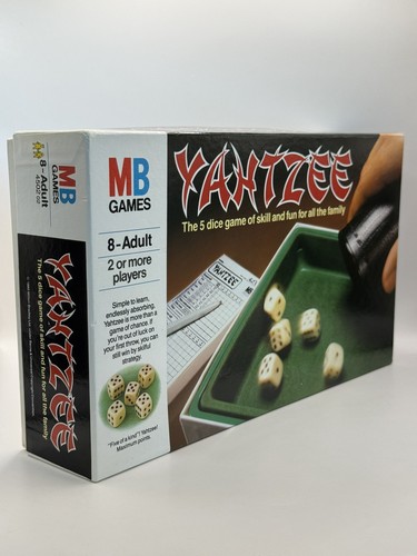 Vintage yahtzee mb games - -,
