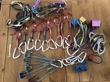 Full Climbing Rack Cams Nuts