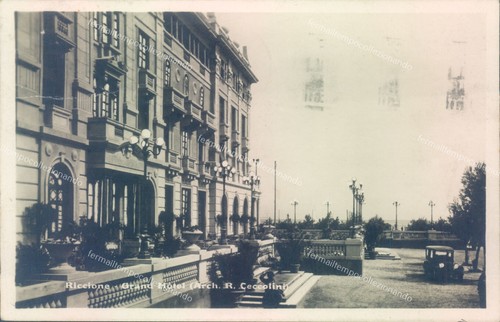 Ae86 photo postcard - photo, riccione