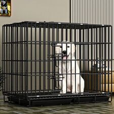 Dog Cage Puppy Training Crate Pet Carrier Small Medium Large XL XXL Metal Cages