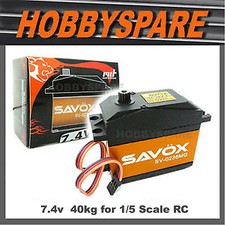 SAVOX 1/5 DIGITAL 7.4v HIGH VOLTAGE 40kg SUPER TORQUE SERVO BAJA TRUCK 0236MG
