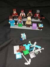 lego minecraft minifigure lot