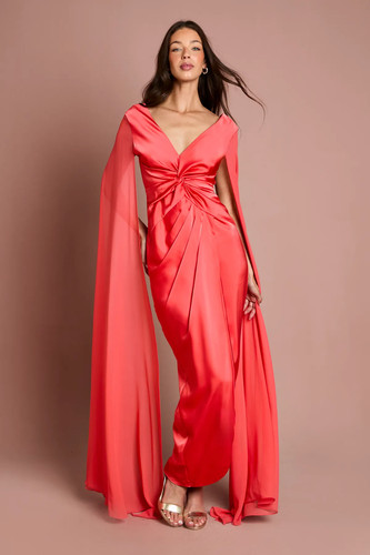 Coast coral wrap dress - dress, womens