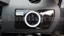 Vauxhall Astra H Air Vent Gauge Pod adapter Gloss black ABS plastic inc VXR